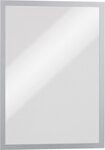 DURABLE F&auml;chermappe Magnetrahmen Duraframe selbstklebend A4 metallic silber...