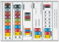 LEITZ Etiketten Beschriftungsetikett OCplus 46x195mm wei&szlig; VE=500 St&uuml;ck