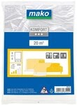 mako Abdeckfolie mako Malerplane mittelstark KOMFORT 4 m x 5 m