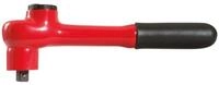 KS Tools Ratsche KS Tools 1/4" Isolierte Umschaltknarre, 32 Zahn