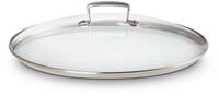 LE CREUSET Glas Glasdeckel 32 cm f&uuml;r Gusseisen- und Antihaftpfannen, 1-tlg.,...