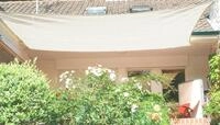 Floracord Sonnensegel, BxT: 500x400 cm, cremewei&szlig;