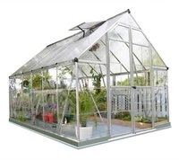 Palram - Canopia Gew&auml;chshaus Balance 812, 100% UV-best&auml;ndig, 5 Jahre