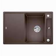 Blanco Granitsp&uuml;le AXIA III 45 S Silgranit mit Holzschneidbrett, InFino,...