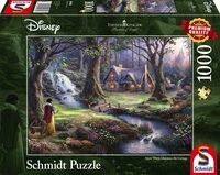 Schmidt Spiele Puzzle Kinkade Disney Schneewittchen 59485, 1000 Puzzleteile