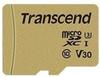 Transcend microSDHC-Karte 8GB Class 10, UHS-I Speicherkarte (inkl. SD-Adapter)