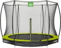 EXIT Gartentrampolin Silhouette Ground, &Oslash; 244 cm, mit Sicherheitsnetz
