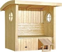 weka Sitzlaube Merano, BxTxH: 170x85x192 cm