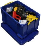 REALLYUSEFULBOX Aufbewahrungsbox 1 Aufbewahrungsbox 48l - blau