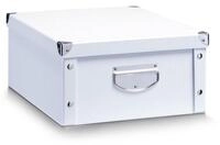 Zeller Present Aufbewahrungsbox Zeller 17764 Aufbewahrungsbox wei&szlig; - mittel