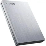 ICY BOX Festplatten-Geh&auml;use ICY BOX IB-241WP, Laufwerksgeh&auml;use silberfarben