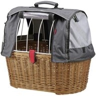 KlickFix Fahrradkorb Doggy Basket Plus 40 - Hundefahrradkorb (Korbklip) 52 cm