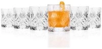 RCR Schnapsglas RCR Melodia OF Tumbler 240 ml 6er Set, Kristallglas