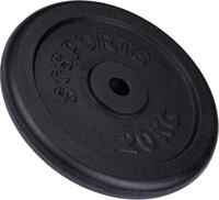 ScSPORTS&reg; Hantelscheibe Hantelscheiben Set Gusseisen 40 - 120 kg, 20 kg, (1-tlg)
