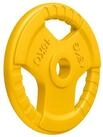 GORILLA SPORTS Hantelscheibe Hantelscheibe 50/51mm Olympia Gummi Gripper 1,25-25 KG,