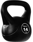 MOVIT Kettlebell Kettlebell Kunststoff 3 - 20 kg schwarz