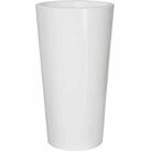 euro3plast Pflanzk&uuml;bel Pflanztopf TUIT 33 cm wei&szlig;
