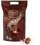 Lindt LINDOR Schokolade 1kg Kugeln Haselnuss Beutel Schokolade Pralinen Nuss