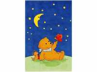 Baby Walz Teppich Mondbär mit Schmetterling 70x140cm