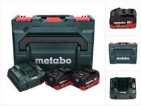 metabo Basis Set LIHD + 2x Akku 8,0 Ah + Ladeger&auml;t + metaBOX (685131000)...