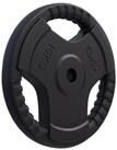 GORILLA SPORTS Hantelscheibe Hantelscheibe 30/31 mm Gummi Gripper 1,25-25 KG, 10 kg,