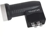 TELESTAR SKYQUATTRO HC Universal-Single-LNB (Hochwertiges 4-fach LNB f&uuml;r