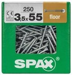 SPAX Terrassenschraube Spax Dielenschrauben 3.5 x 55 mm TX 10 - 250 Stk.