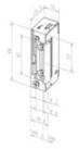 effeff T&uuml;r&ouml;ffner Assa Abloy effeff Radiust&uuml;r&ouml;ffner 118E o.Stulp,10-24V GS/WS