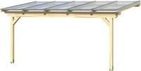 Skanholz Terrassendach Ancona, BxT: 541x400 cm, Bedachung Doppelstegplatten,...