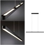 Paulmann LED Pendelleuchte Lento, LED fest integriert, Warmwei&szlig;,...
