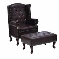 vidaXL Sessel Ohrensessel Relaxsessel Fernsehsessel Polstersessel mit...