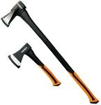 FUXTEC Axt FX-AX2, 8,5000 cm L&auml;nge, Beil 600g/Spaltaxt 2000g Fiberglaskern