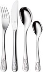 WMF Kinderbesteck Safari (4-tlg), 1 Personen, Cromargan&reg; Edelstahl Rostfrei 18/10,