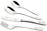 JUSTUS Besteck-Set Brenger Justus & Co. Kinderbesteck Edelstahl 4-teilig mit