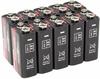 ANSMANN AG ANSMANN Industrie Alkaline-Batterie 9V-Block E / 6LR61 / 9V (10er...