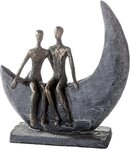 Casablanca by Gilde Dekofigur Skulptur Moon (1 St), Dekoobjekt, H&ouml;he 24 cm,