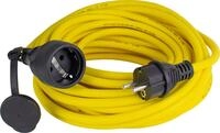 as - Schwabe Verl&auml;ngerungsleitung Kabel Gelb Schuko IP44 Verl&auml;ngerungskabel,...
