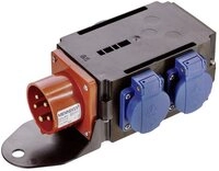 as - Schwabe Steckdose AS Schwabe MIXO SAAR 60524 CEE Adapter 16 A 400 V 1 St.