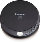 Lenco CD-010 tragbarer CD Player Ladefunktion schwarz CD-Player