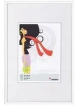 Walther Bilderrahmen Kunststoffrahmen KV430W New Lifestyle 24x30cm wei&szlig;