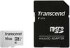 Transcend Transcen microSDHC-Karte 16GB Speicherkarte (inkl. SD-Adapter)
