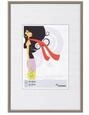 Walther Bilderrahmen Kunststoffrahmen KV150D New Lifestyle 15x15cm stah