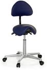 hjh OFFICE Drehhocker TOP WORK 20 Hocker Kunstleder H&ouml;he 105.0 cm, Rollhocker