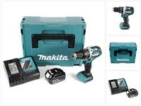 Makita Akku-Schlagbohrschrauber DHP 484 RM1J 18V Brushless Li-Ion Akku
