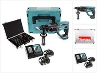 Makita Akku-Kombibohrhammer DHR 202 RTJ 18 V Akku Kombihammer SDS-Plus im...