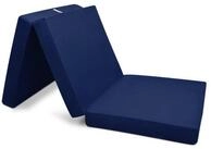 Klappmatratze Klappmatratze G&auml;stebett Faltmatratze Campix, 60x190cm, Dunkelblau,