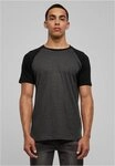 URBAN CLASSICS Rundhalsshirt Raglan Contrast Tee Herren T-Shirt