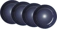 Ritzenhoff & Breker Suppenteller ROYAL REIKO, (4 St), Teller Set, Keramik