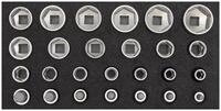 Gedore Red Steckschl&uuml;ssel R22150009 Steckschl&uuml;ssel-Satz 1/2" 2/6 CT-Modul...