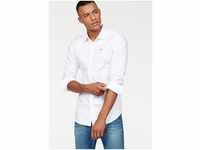 Tommy Jeans Langarmhemd Sabim Stretch Hemd Shirt Stretch Hemd, Premium, Slim Fit, mit
